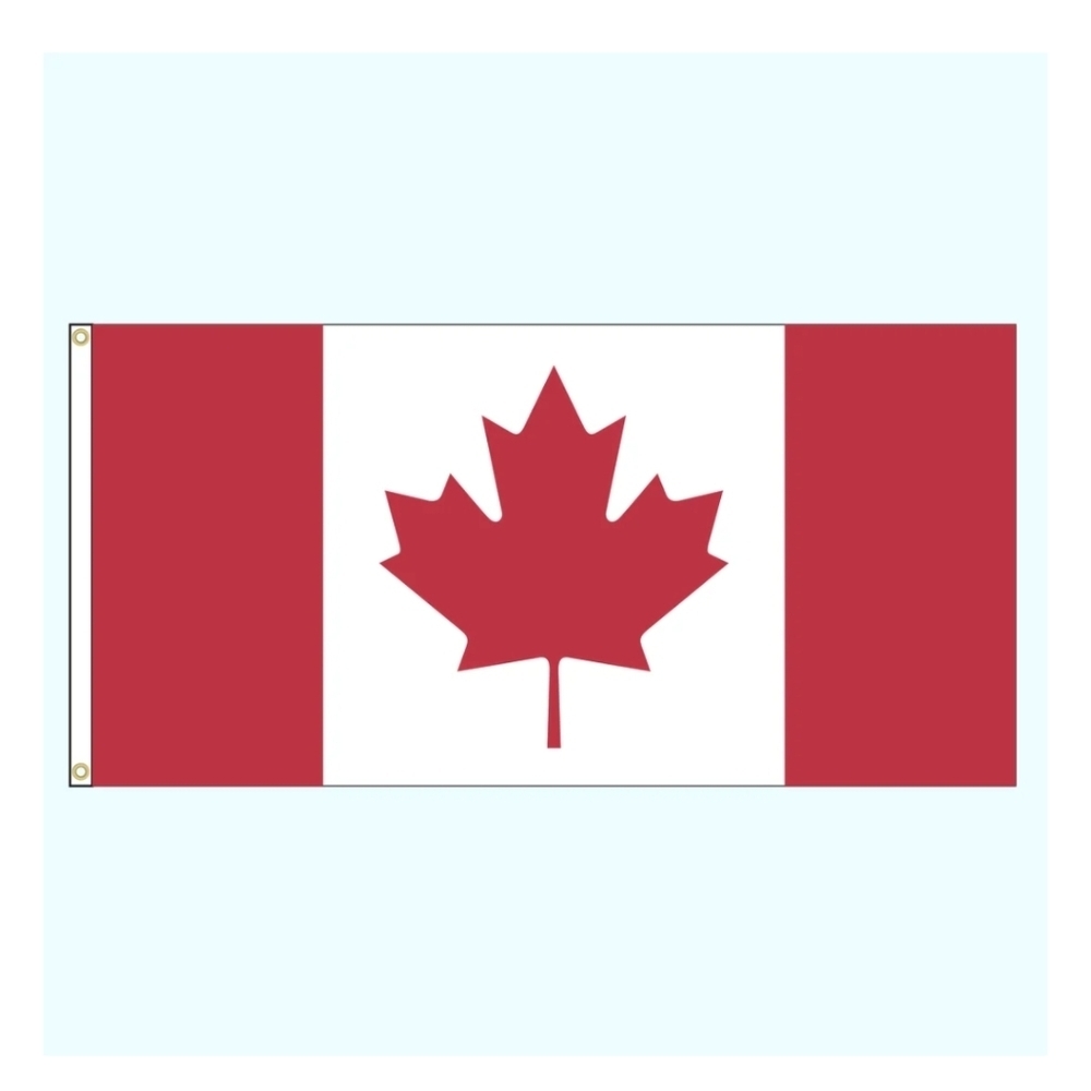 Flags Unlimited Premium Canada Flag approximately 27"x 54" (Outdoor Indoor) - Picture 9 of 10